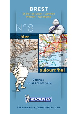 Michelin France Centenary Map 08: Brest : St-Pol-de-Leon - Lannion, Morlaix - Guingamp