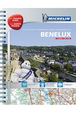 Benelux & North of France, Michelin Tourist & Motoring Atlas
