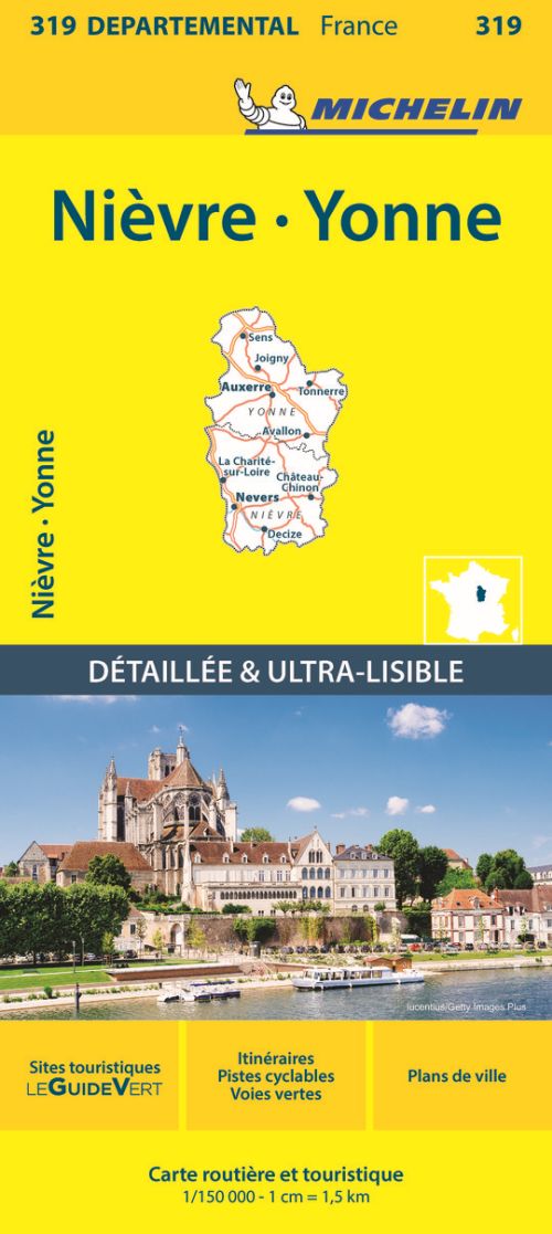 France blad 319: Nievre, Yonne