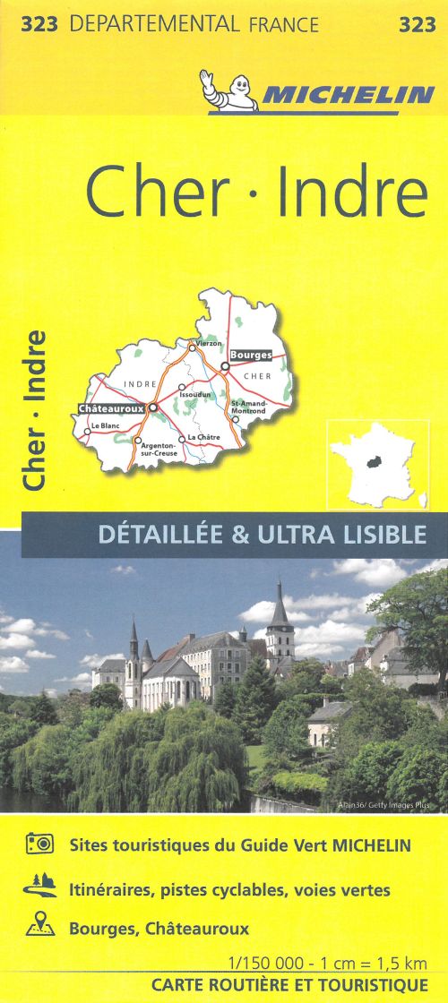 France blad 323: Cher, Indre