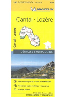 France blad 330: Cantal, Lozere