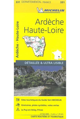 France blad 331: Ardeche, Haute Loire