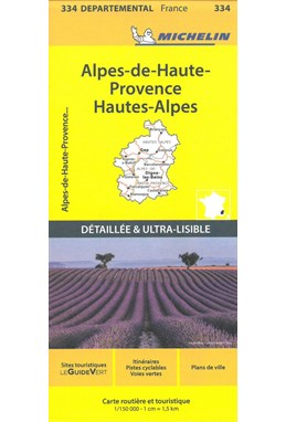 France blad 334: Alpes de Haute Provence, Hautes Alpes
