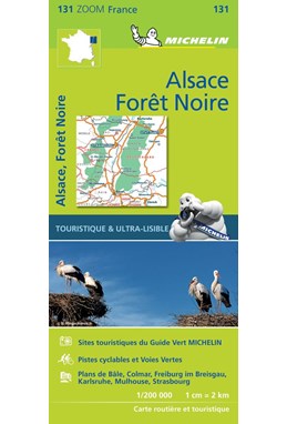 Black Forest, Alsace, Rhine Valley, Michelin Zoom 131