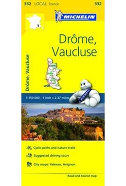 France blad 332: Drome, Vaucluse 1:150.000