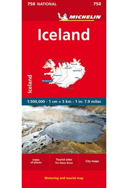 Iceland, Michelin National Map 750