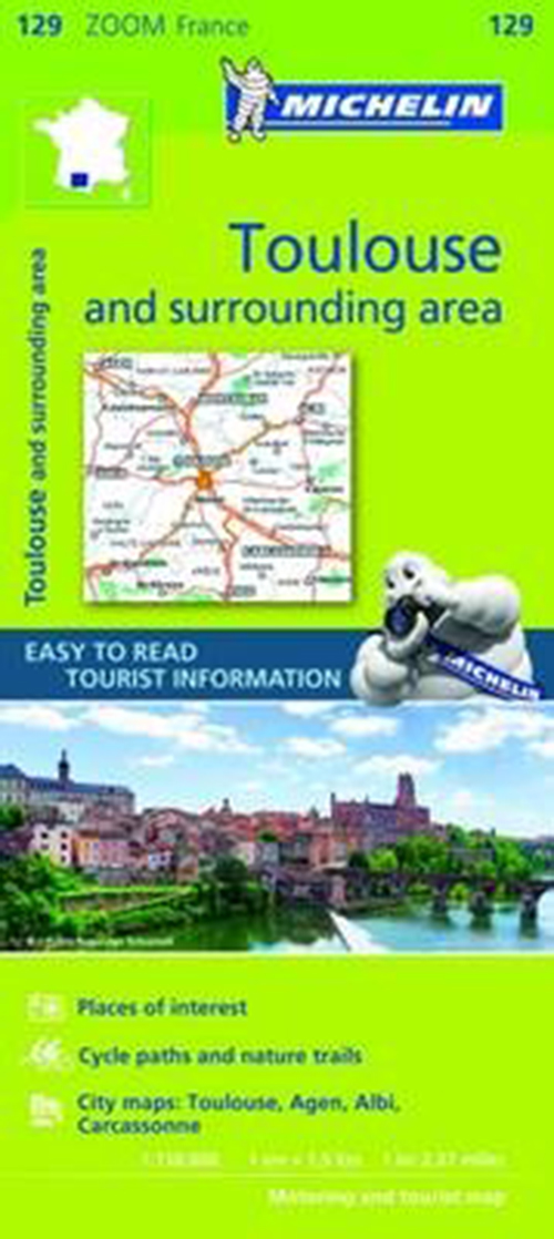 Toulouse & Surrounding Areas*, Michelin Zoom 129