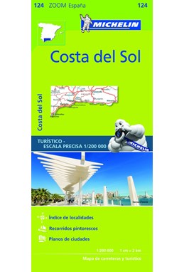 Michelin Spain Zoom Blad 124: Costa del Sol
