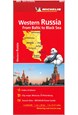 Western Russia: From Baltic to Black Sea, Michelin National Map 805