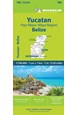 Yucatan & the Mayan Region - Belize, Michelin Zoom 185