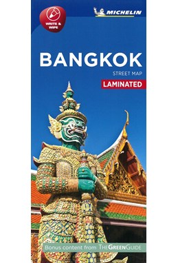 Bangkok Street Map Laminated