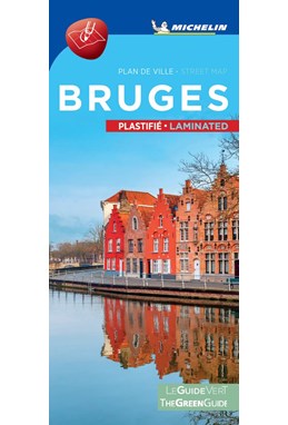Bruges - Brügge Street Map Laminated
