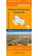 Michelin France blad 521: Poitou-Charentes Limousin