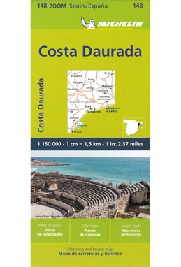 Michelin Spain Zoom Blad 148: Costa Daurada