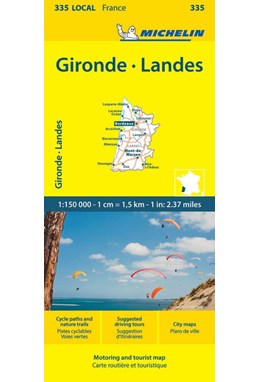 France blad 335: Gironde, Landes