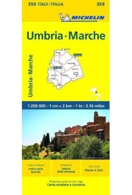 Italy Blad 359: Umbria, Marche