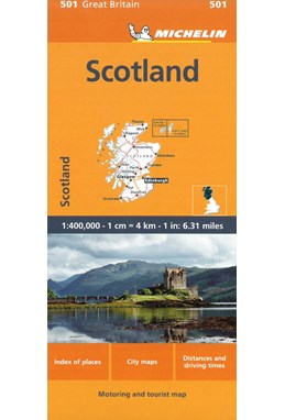 Michelin Great Britain Blad 501: Scotland