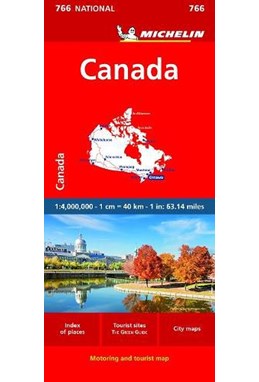 Canada, Michelin National Map 766