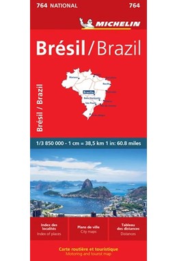 Brazil, Michelin National Map 764