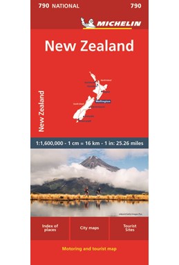 New Zealand, Michelin National Maps 790