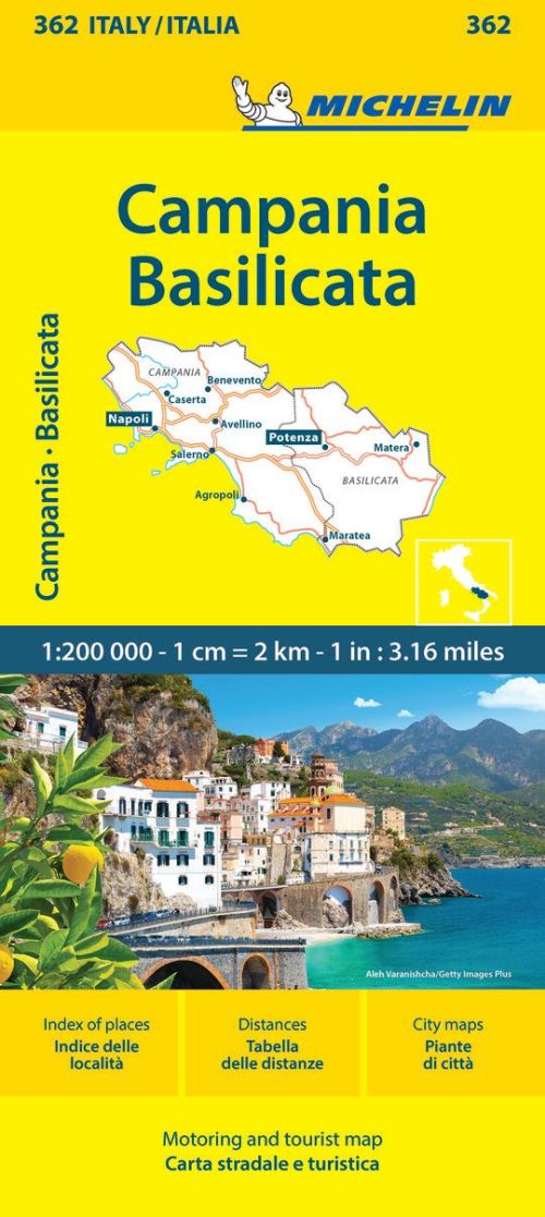 Italy blad 362: Campania & Basilicata