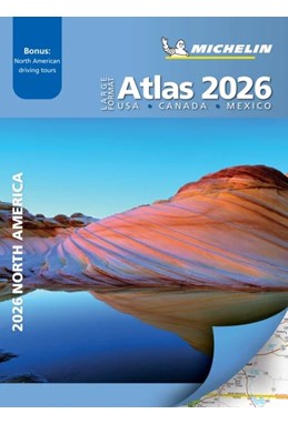 USA, Canada & Mexico 2026, Michelin LARGE Format Atlas ((A3-Paperback)