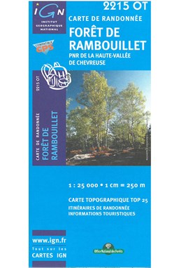 TOP25: 2215OT Forêt de Rambouillet, Parc National Haute-Vallée de Chevreuse