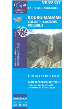 TOP25: 2249OT Bourg Madame - Col de Puymorens - Pic Carlit