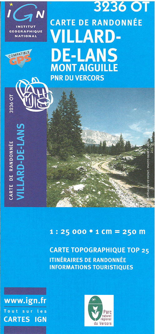 TOP25: 3236OT Villard-de-Lans - Mont Aiguille, Parc National du Vercors