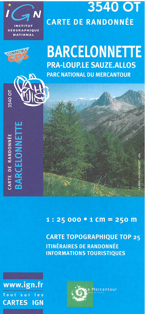 TOP25: 3540OT Barcelonnette - PRA-Loup - Allos