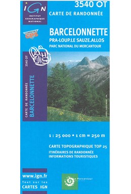 TOP25: 3540OT Barcelonnette - PRA-Loup - Allos