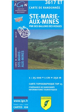 TOP25: 3617ET Ste-Marie-auxMines, Parc National des Ballons des Vosges
