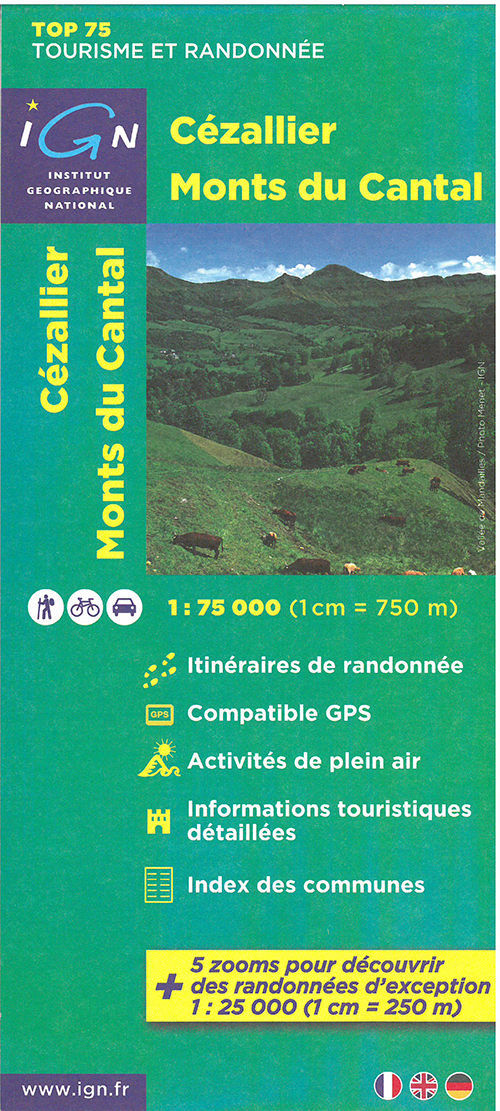 TOP75: 75016 Cézallier - Monts du Cantal