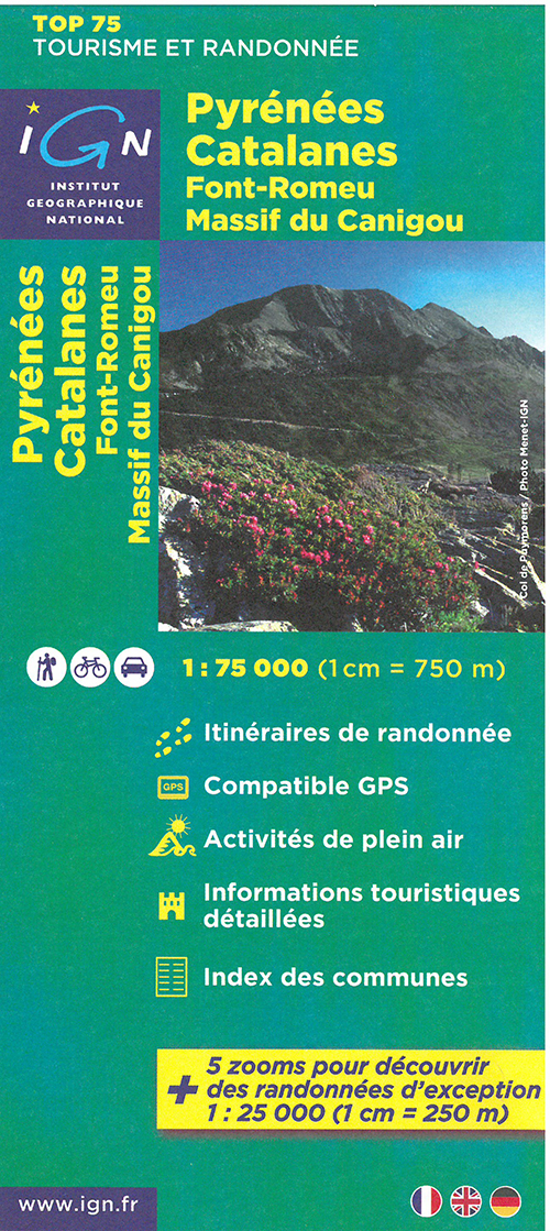 TOP75: 75021 Pyrénées Catalanes - Font-Romeu - Massif Canigou