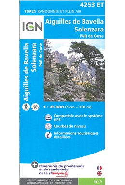 TOP25: 4253ET Aiguilles de Bavella - Solenzara, Parc National de Corse