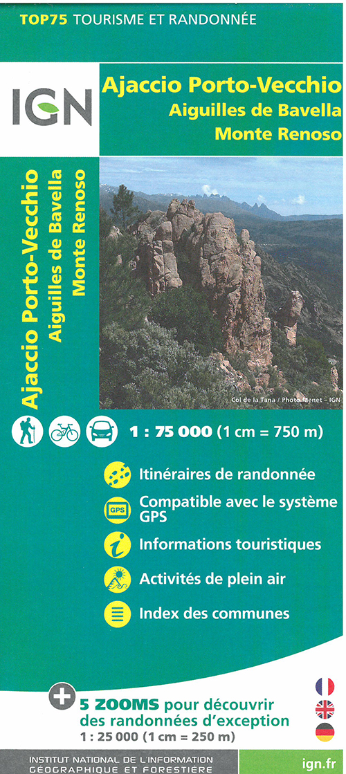 TOP75: 75031 Ajaccio - Porto Vecchio - Aiguilles Bavella