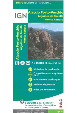 TOP75: 75031 Ajaccio - Porto Vecchio - Aiguilles Bavella