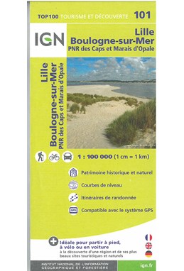 TOP100: 101 Lille - Boulogne-sur-Mer: Parc National des Caps et Marais d'Opale
