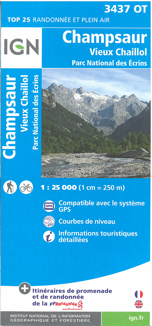 TOP25: 3437OT Champsaur - Vieux Chaillol, Parc National des Ecrins