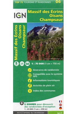 TOP75: 75006 Massif des Ecrins - Oisans - Champsaur