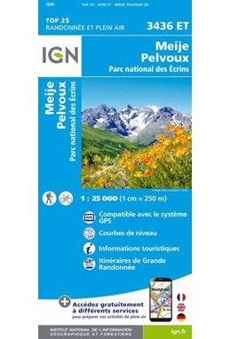 TOP25: 3436ET Meije - Pelvoux, Parc National des Ecrins