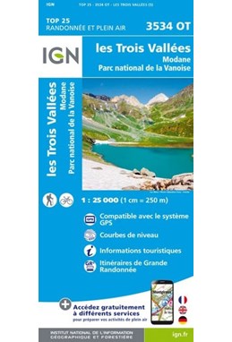 TOP25: 3534OT Les Trois Vallées - Modane, Parc National de La Vanoise