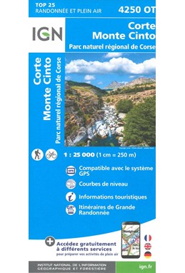 TOP25: 4250OT Corte - Monte Cinto, Parc National de Corse