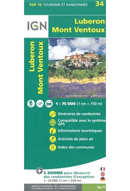 TOP75: 75034 Luberon - Mont Ventoux