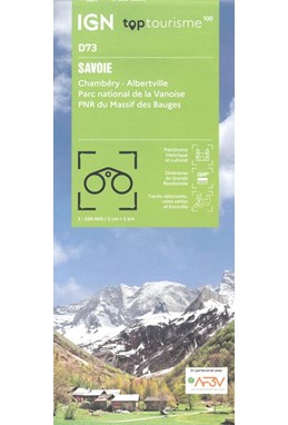 TOP100: D73: Savoie - Chambery Albertville Parc national de la Vanoise PNR du Massif des Bauges