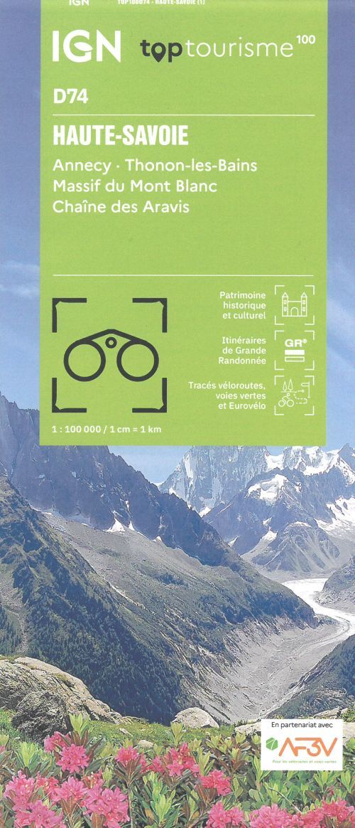 TOP100: D74: Haute-Savoie - Annecy Thonon-les-Bains Massif du Mont-Blanc Chaine des Aravis