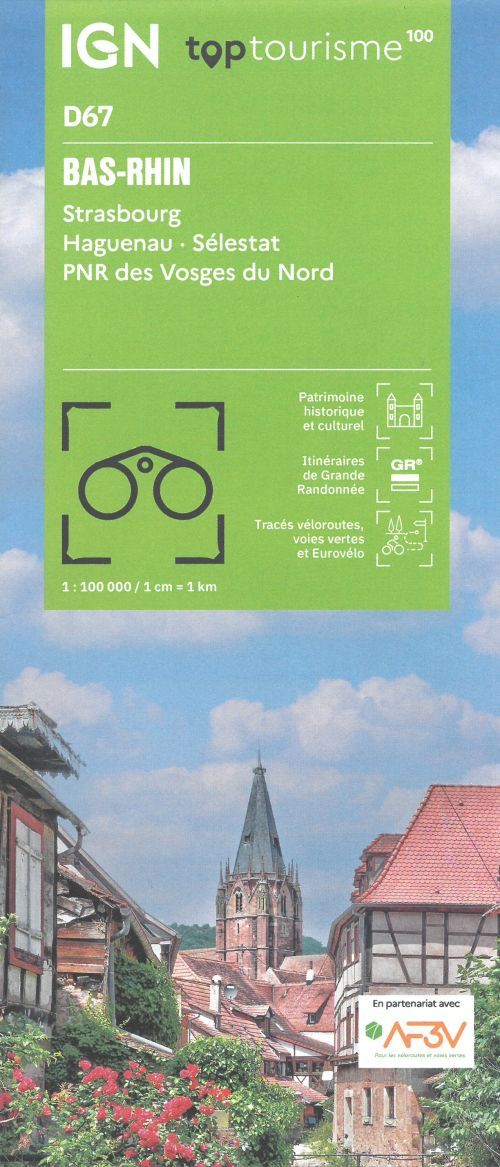 TOP100: D67: Bas-Rhin - Strasbourg Haguenau Selestat PNR des Vosges du Nord