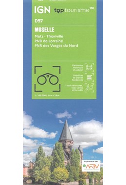 TOP100: D57: Moselle - Metz - Thionville PNR de Lorraine PNR des Vosges du Nord
