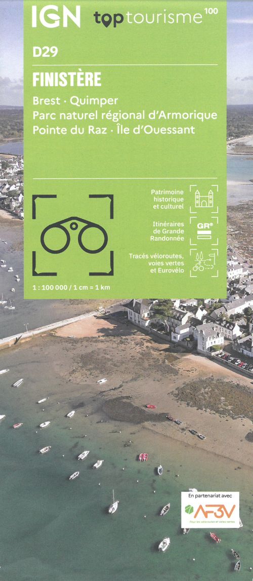 TOP100: D29: Finistere - Brest Quimper Parc naturel regional d'Armorique Pointe du Raz - Iie d'Ouessant