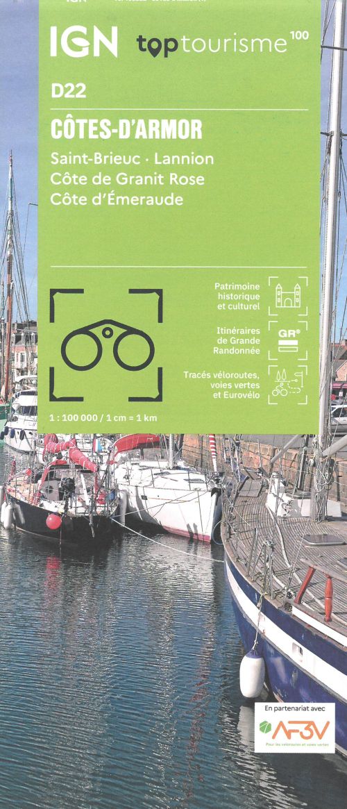 TOP100: D22: Cotes-d'Armor - Saint-Brieuc Lannion Cote de Granit Rose Cote d'Emeraude